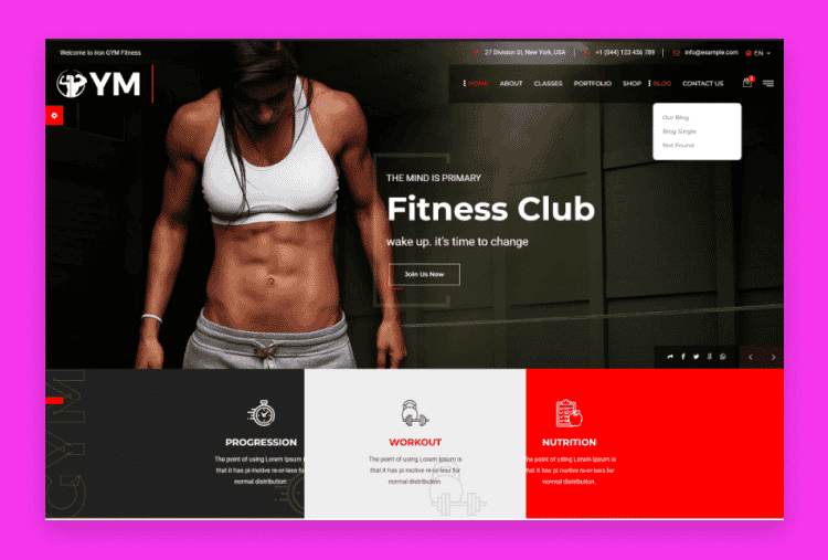 Gym Expert || Fitness & Gym HTML Template 