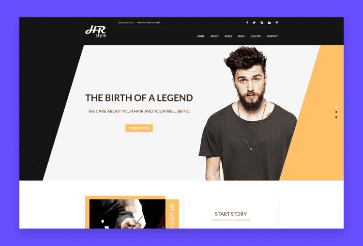 20 Best Barber HTML Templates to Build Your Salon Website - HasThemes Blog