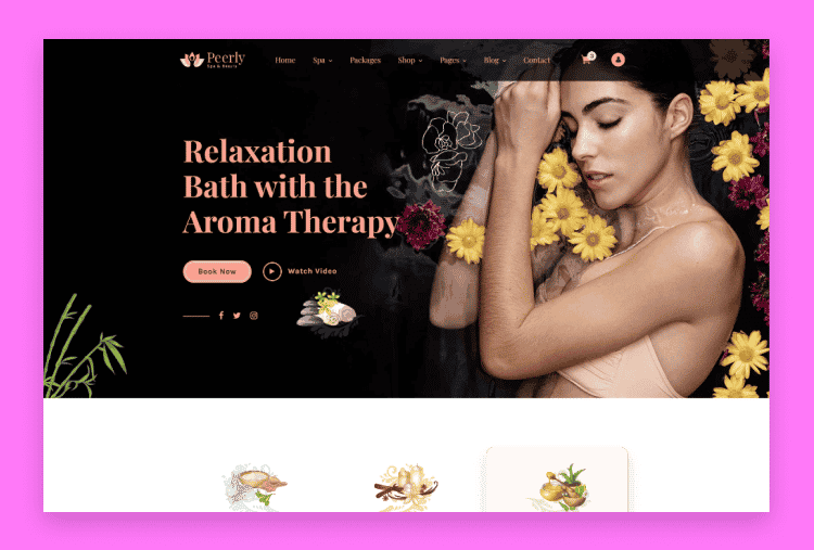 Peerly - Spa & Beauty Bootstrap 5 Template