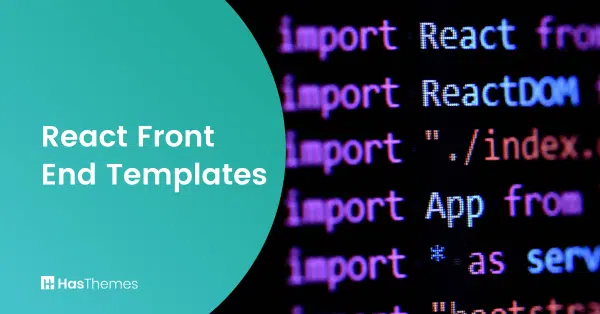 React Front End Templates