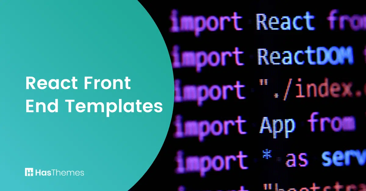React Front End Templates