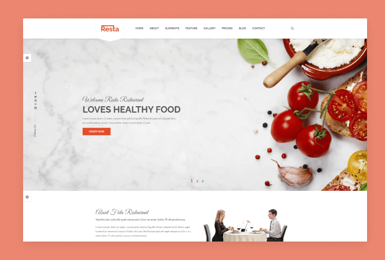Resta – Restaurant HTML Template