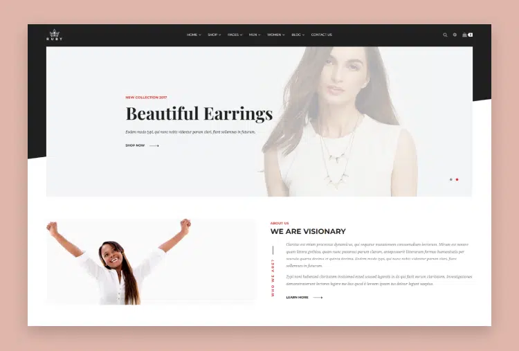 Ruby - Jewelry Store eCommerce HTML Template