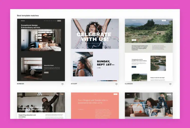 Squarespace Templates