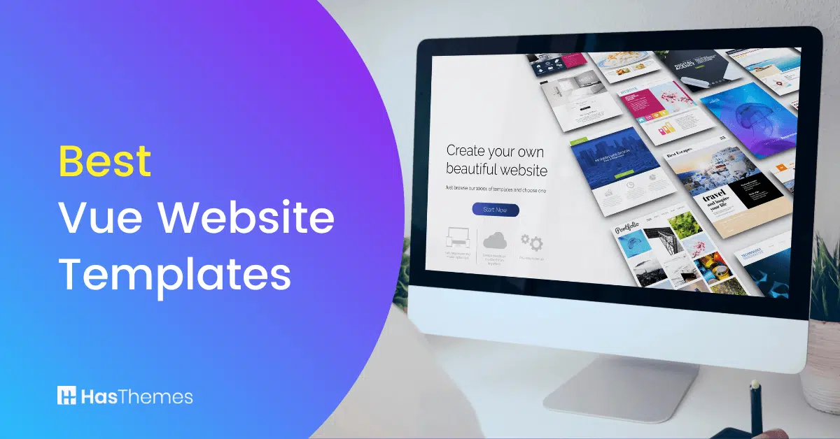 Vue Website Templates