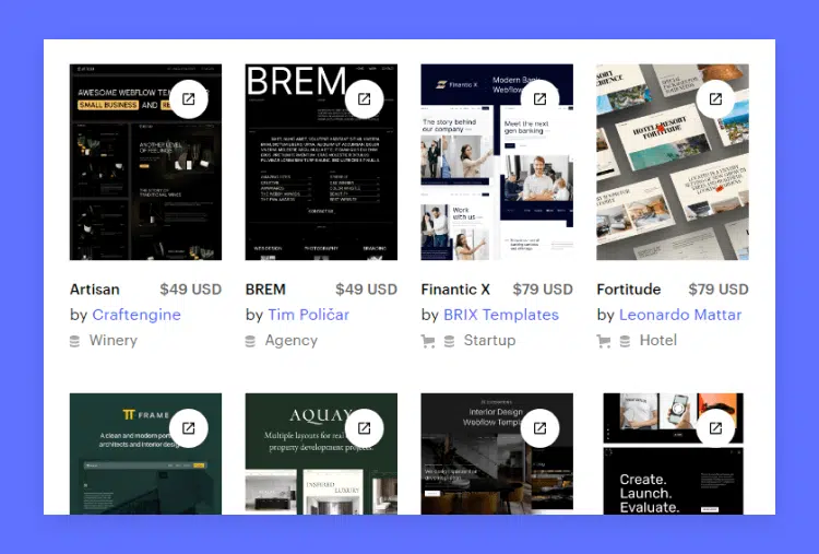 Webflow Templates