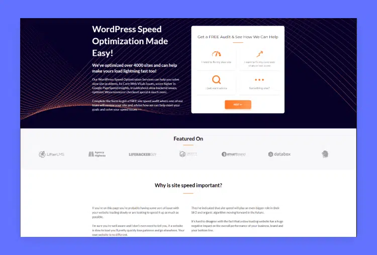 WP Speed Fix
