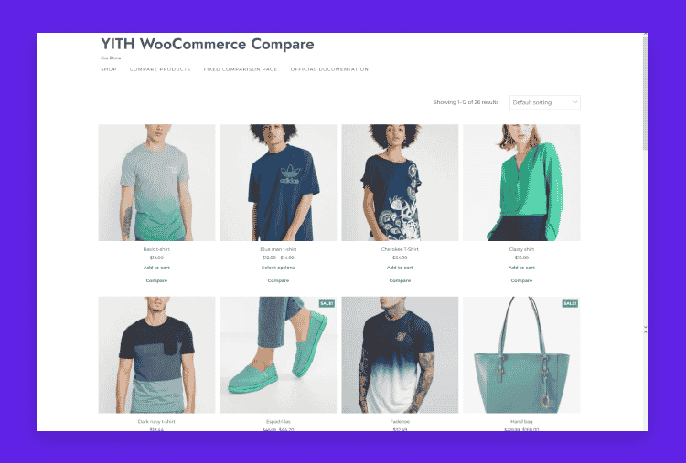 YITH WooCommerce Compare