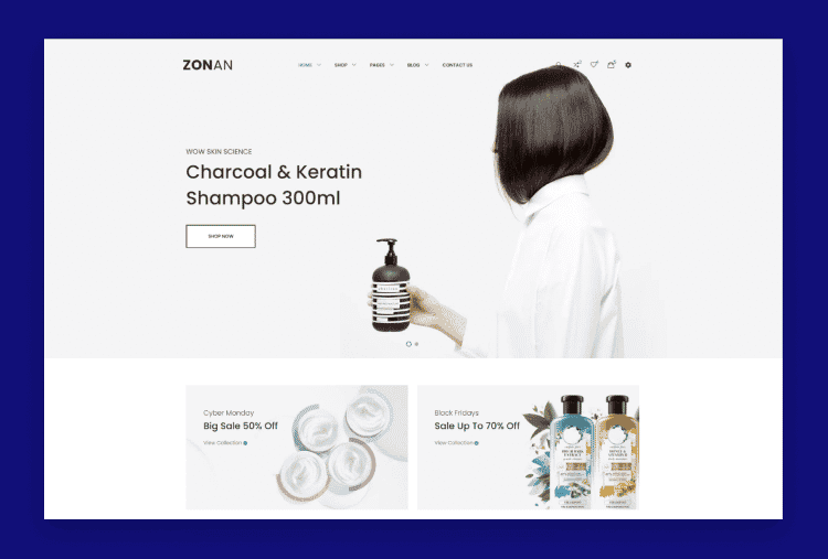 Zonan - Responsive eCommerce HTML5 Template