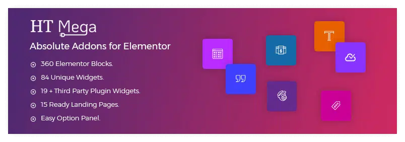 News Ticker widget by HT Mega