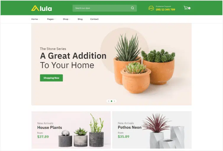 Multipurpose Responsive Shopify Theme Alula