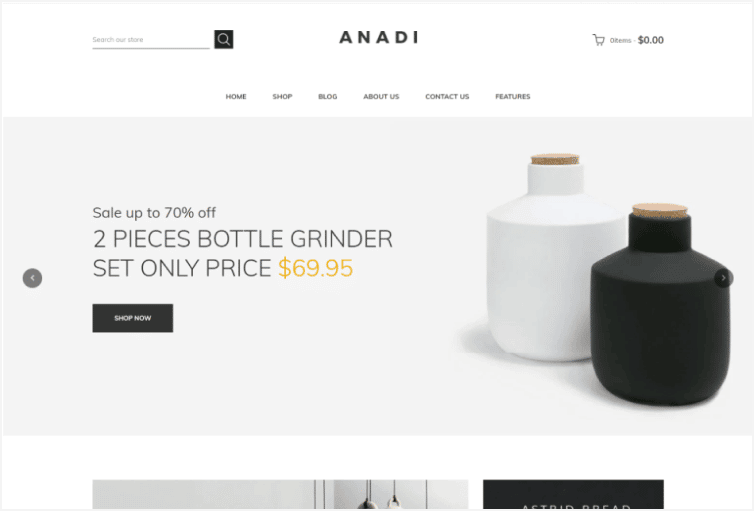 Furniture Store Shopify Theme – Anadi