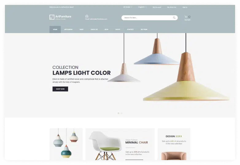 Furniture Shopify Theme – ArtFurniture