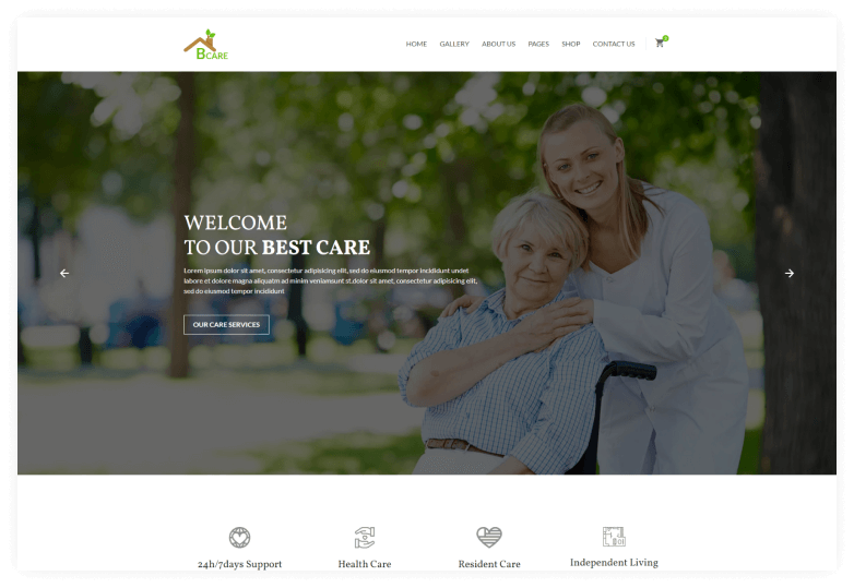 Bcare - Senior Care HTML Template
