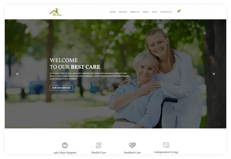Bcare - Senior Care HTML Template