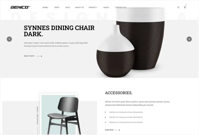 Furniture Shopify Theme Benco