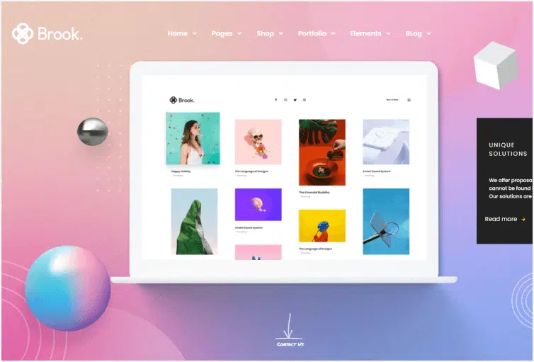 Brook - Creative Agency & Business HTML Template