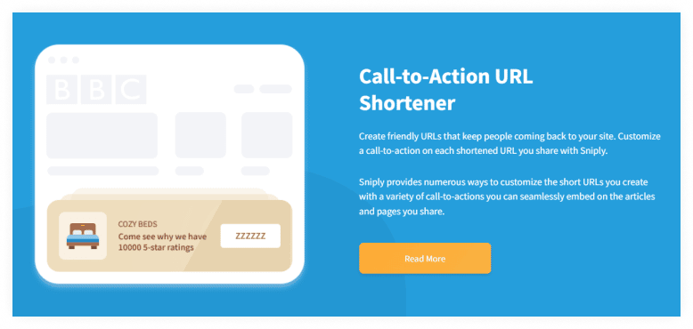 Call-to-Action URL Shortener