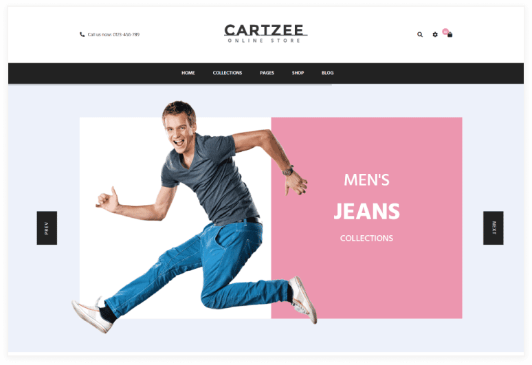 Cartzee - Multipurpose eCommerce Bootstrap Template