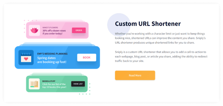 Sniply Custom URL Shortener
