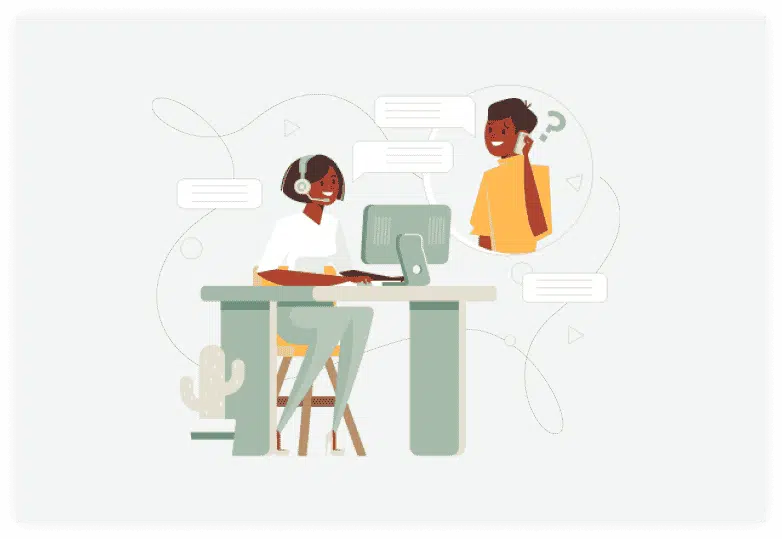 Customer support should be helpful and informative