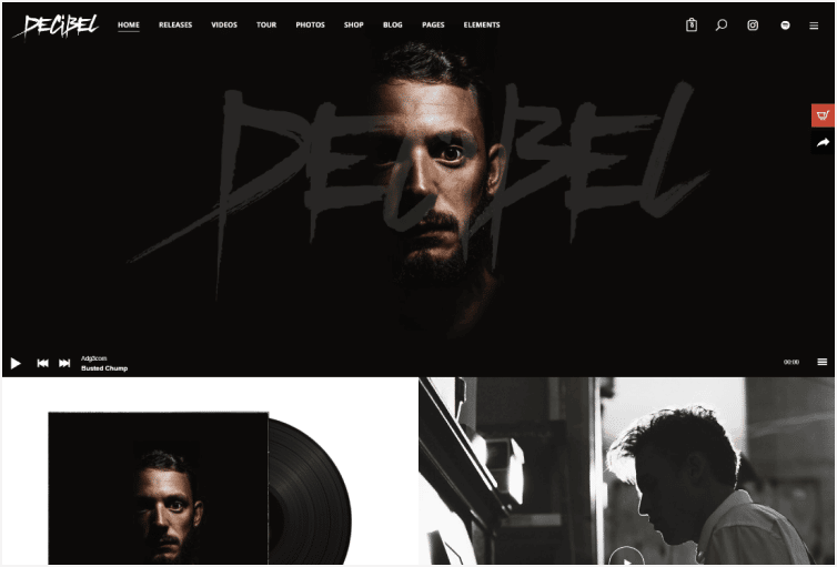 Decibel – Professional Music WordPress