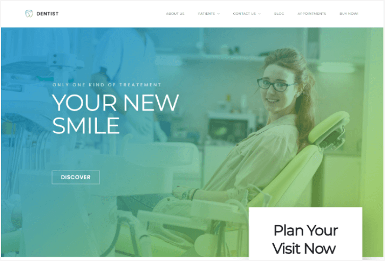 Dentist WP Dental WordPress Theme