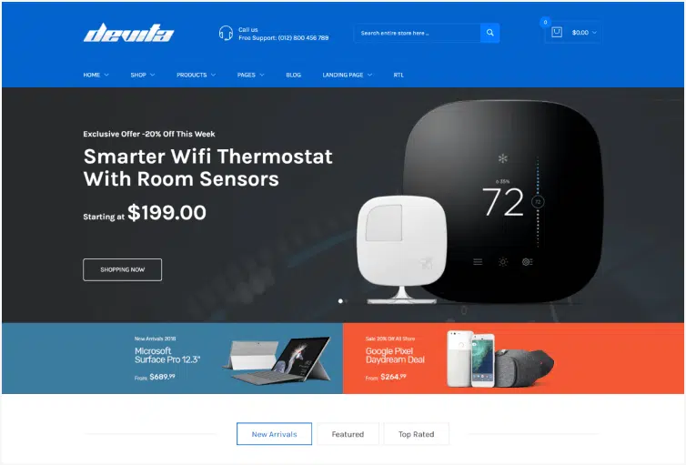 Multipurpose Responsive Shopify Theme Devita