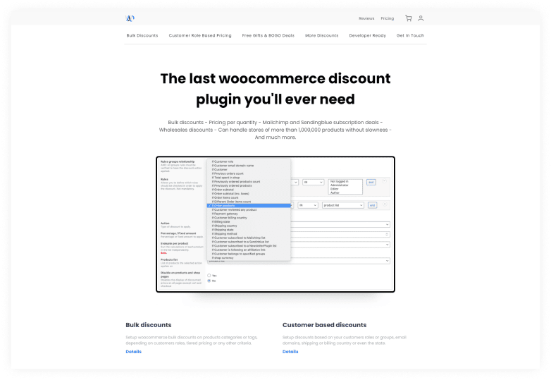 Conditional Discounts For Woocommerce