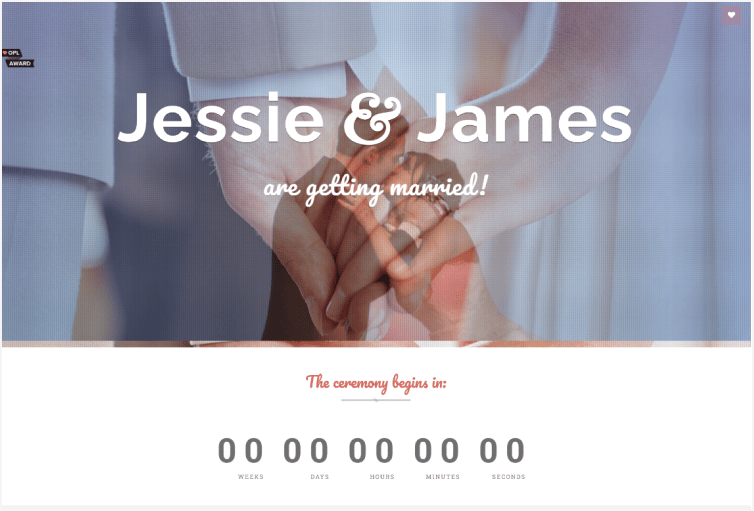 Ever After – Responsive Wedding Invite Template