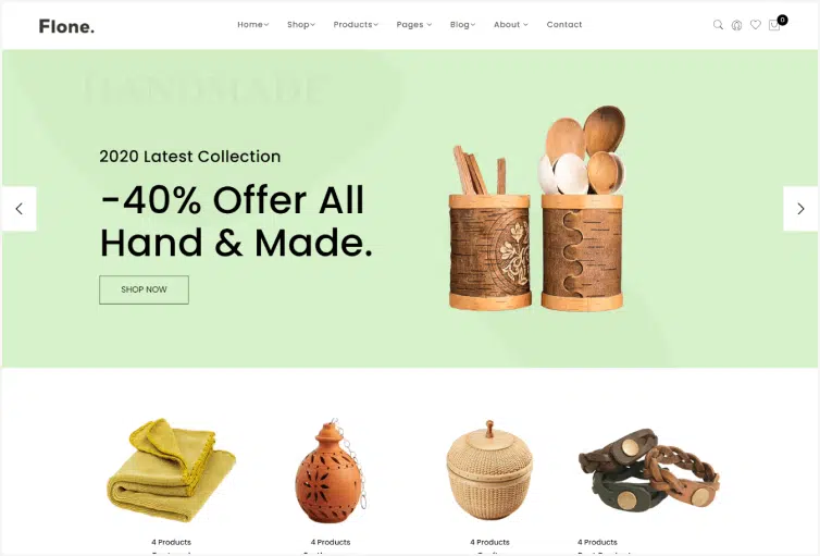 Flone Minimal Shopify Theme