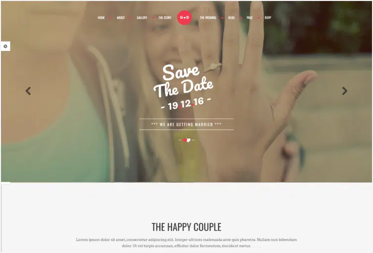 FOREVER – Responsive HTML Wedding Template