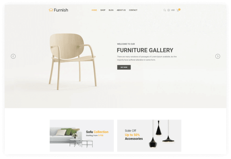 Furnish – Free Minimal Furniture Shopify Theme