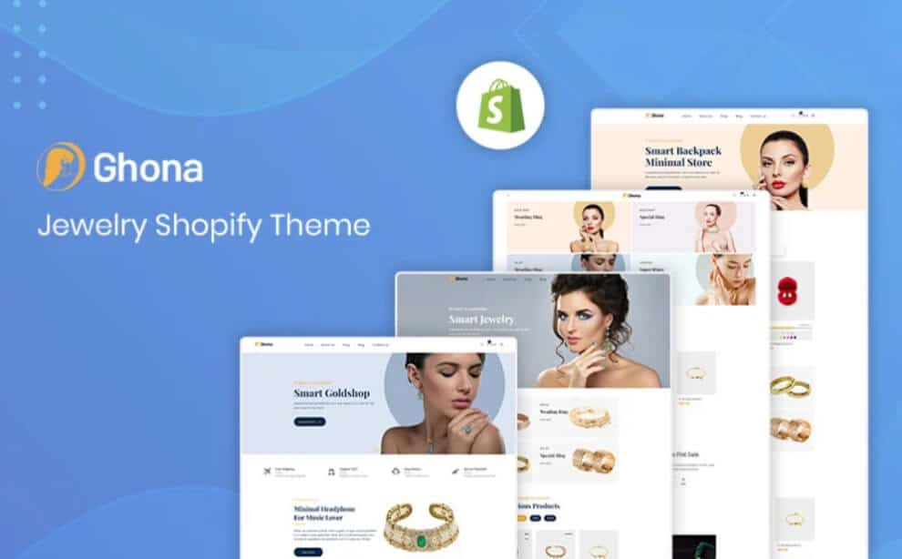 Ghona - Jewelry Shopify Theme