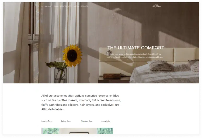 Hoteller - HTML Template