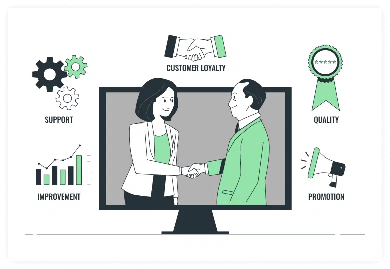 How can you improve your customer service to ensure that your customers are happy and satisfied?