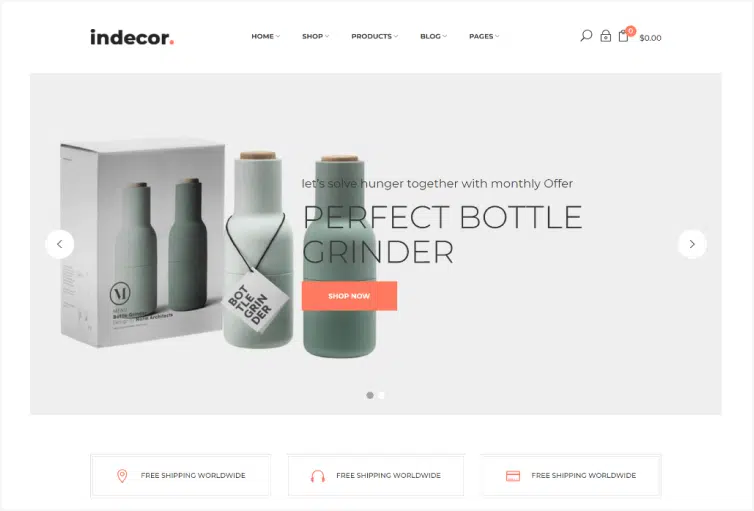 Furniture eCommerce Shopify Theme Indecor