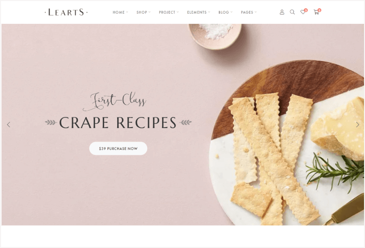 Learts - Handmade Shop eCommerce HTML Template