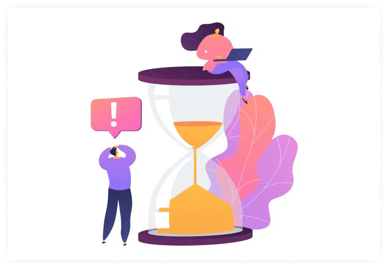 Long waiting time or unresponsive customer support agent