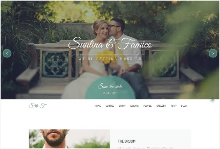 Lovely Wedding – Responsive Wedding Template