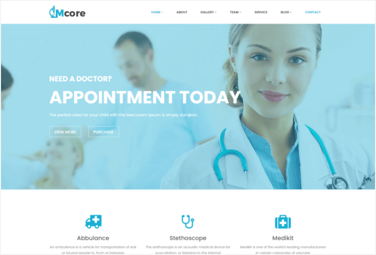 Medicore Medical Health HTML Template
