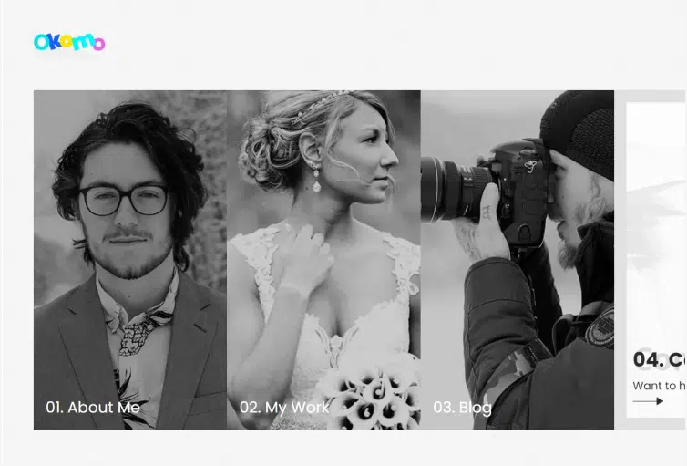 Okomo – Creative Portfolio Template