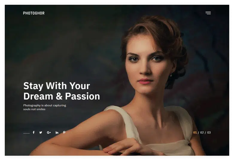 Photoghor - Photographer Portfolio HTML Template