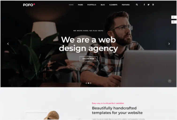Pofo - Creative Agency, Corporate and Portfolio Multi-purpose Template