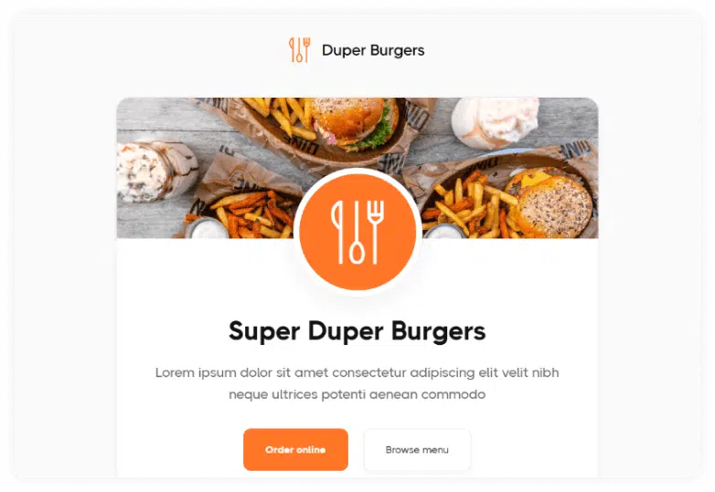 QR Code X – Restaurant Webflow Template