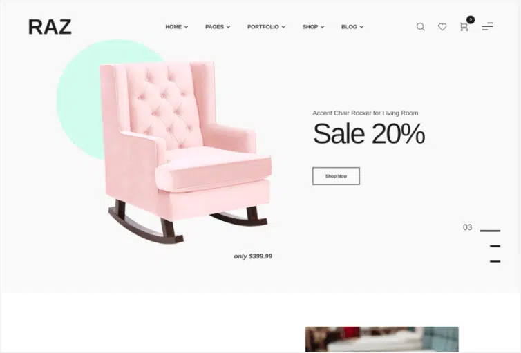 Raz Furniture Shopify Theme