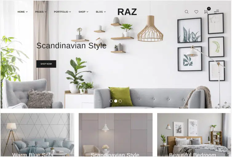 Raz Furniture Shopify Theme