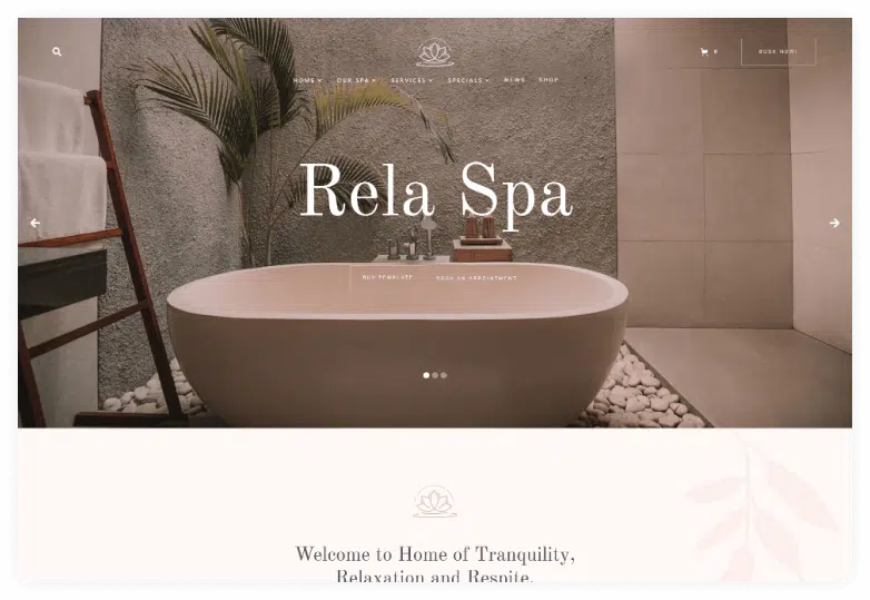 Rela – Spa Webflow Template