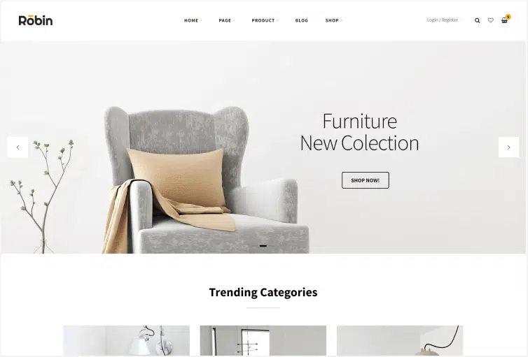 Robin Furniture Shopify Theme