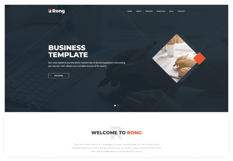 Rong - Creative Business HTML5 Template